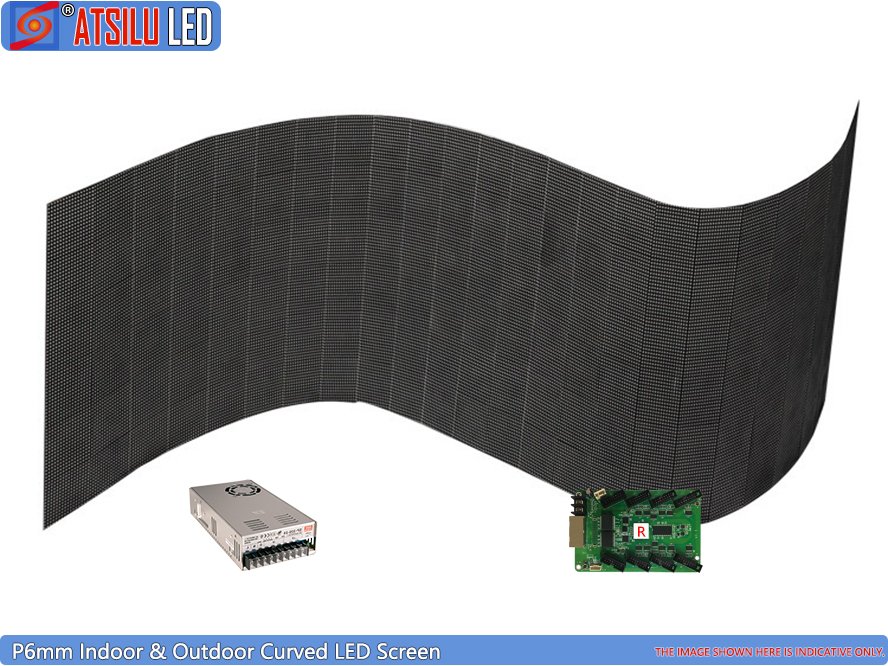 P6mm Curved LED Screen Video Wall